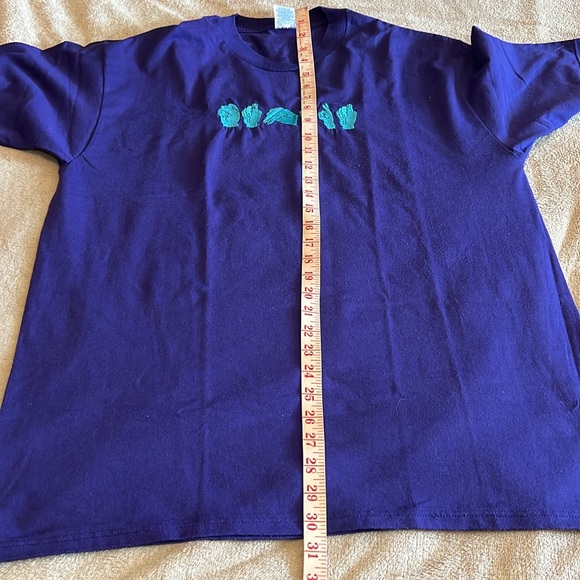 NWOT American Sign Language Alphabet T-Shirt, Name: Sandra, Size XL 🤟🏼 - Picture 4 of 5